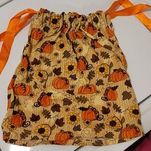 Fall pillow case dress